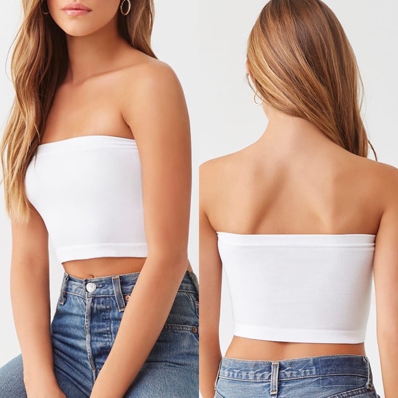 tube crop top forever 21